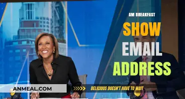Contact AM Breakfast Show: Find the Official Email Address Here