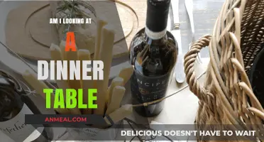 Am I Looking at a Dinner Table? Decoding the Dining Experience