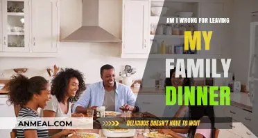 Leaving Family Dinner: Navigating Guilt and Personal Boundaries