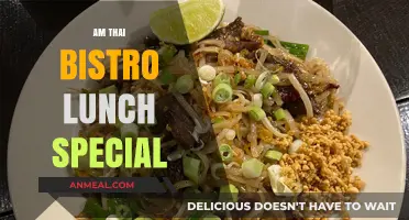Delightful Thai Bistro Lunch Specials: A Culinary Journey Awaits!