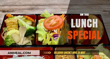 Spice Up Your Day: Discover Our Authentic Thai Lunch Specials!