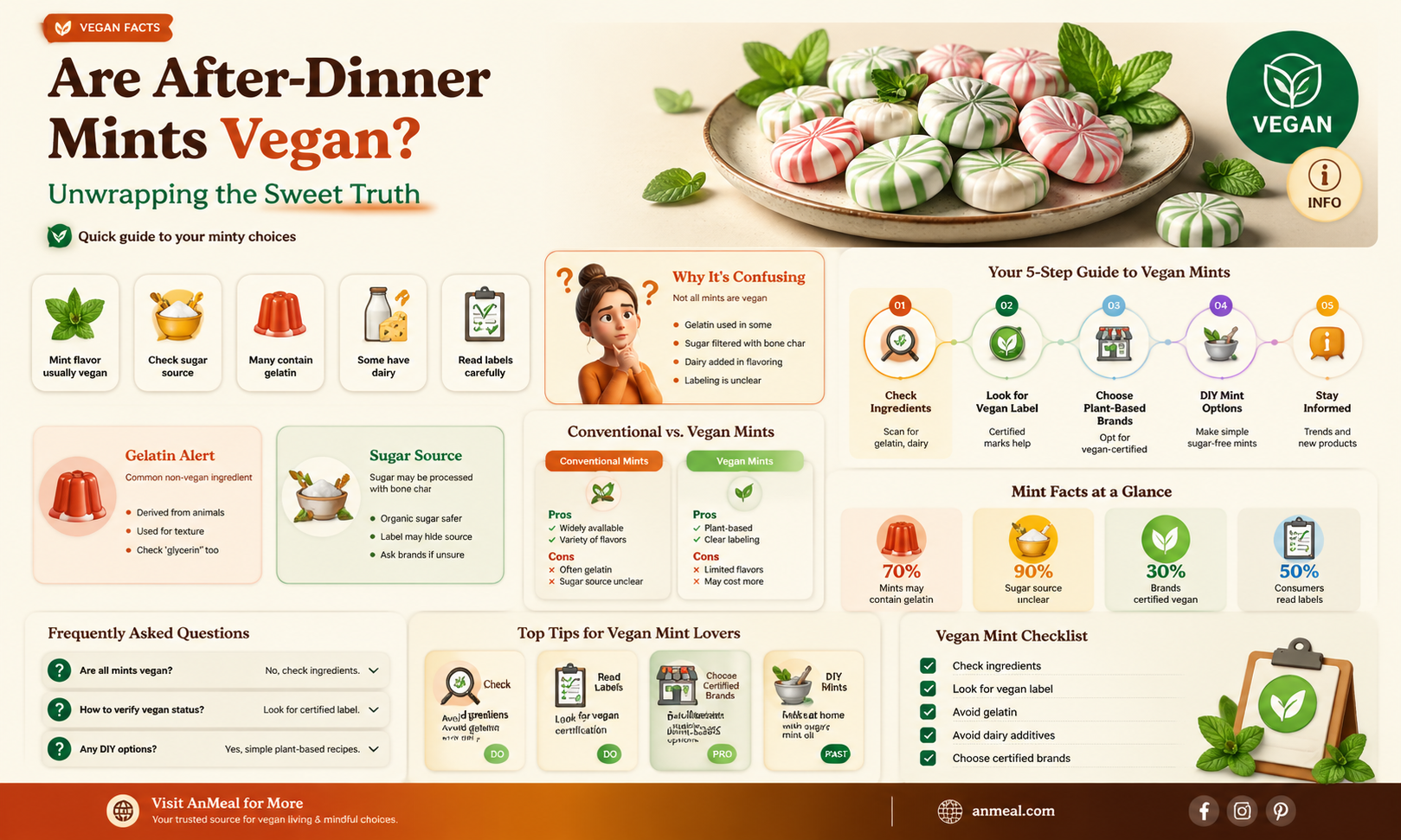 are after dinner mints vegan