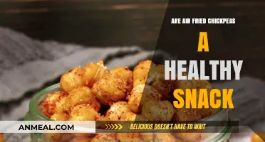 Crunchy and Nutritious: Air-Fried Chickpeas as a Healthy Snack Option