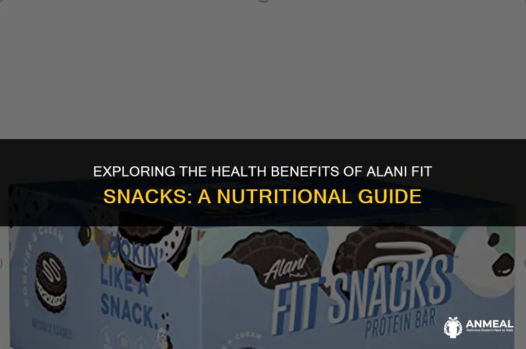 are alani fit snacks healthy