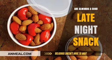 Crunching on Almonds: A Nutritious Late Night Snack Option