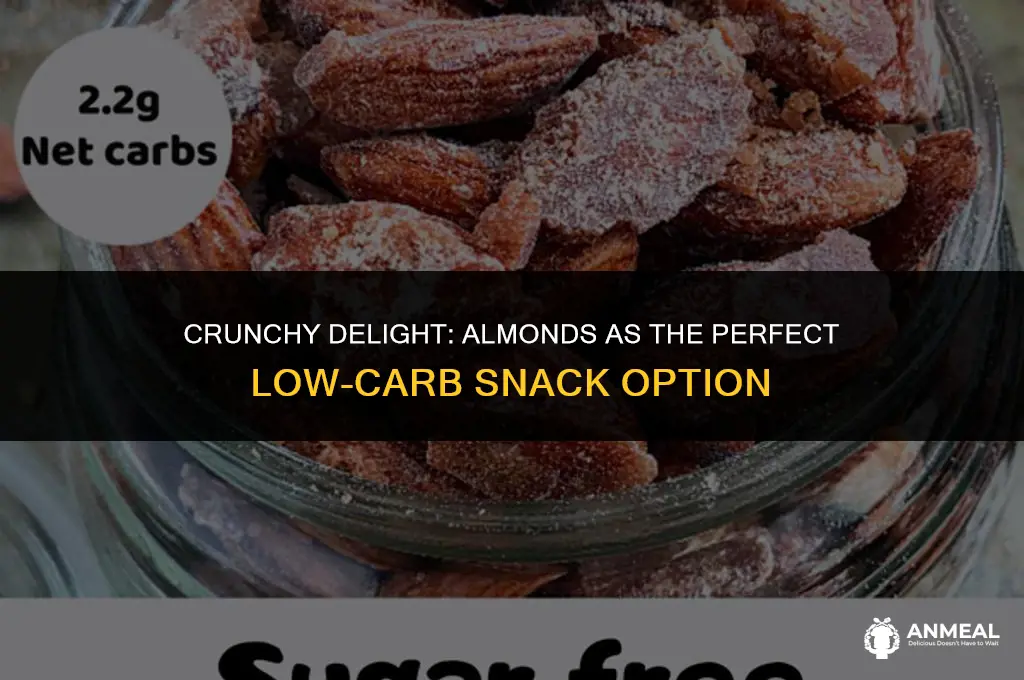 are almonds a good low carb snack