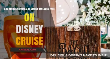 Disney Cruise Dining: Are Alcoholic Drinks at Dinner Included?
