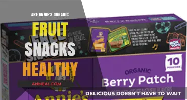 Unveiling the Health Benefits of Annie's Organic Fruit Snacks