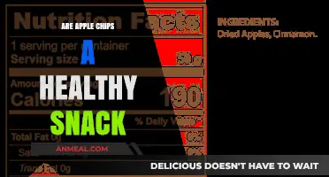 Crunching on Nutrition: Are Apple Chips a Healthy Snack Choice?