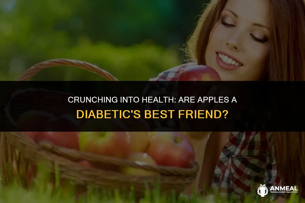 are apples a good snack for diabetics