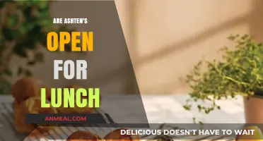 Savoring the Possibilities: Are Ashton's Open for Lunch?
