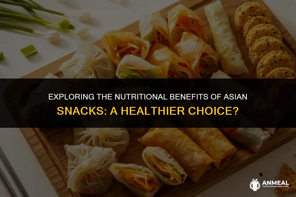 are asian snacks healthier