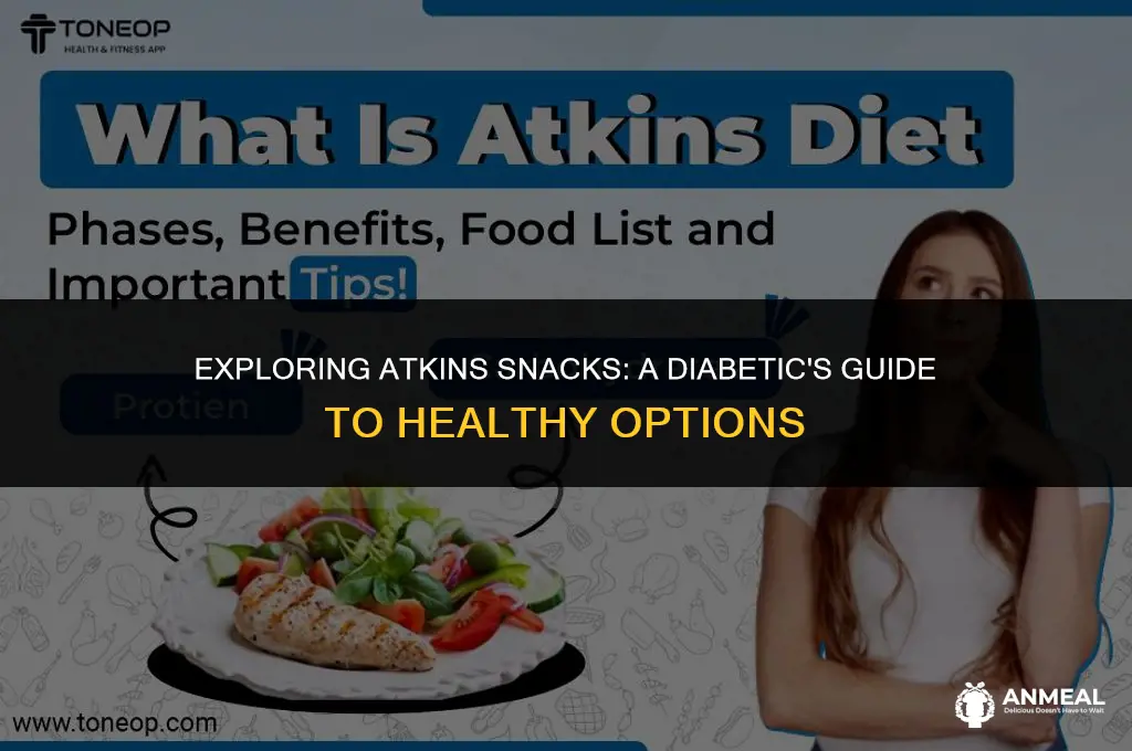 are atkins snacks good for diabetics