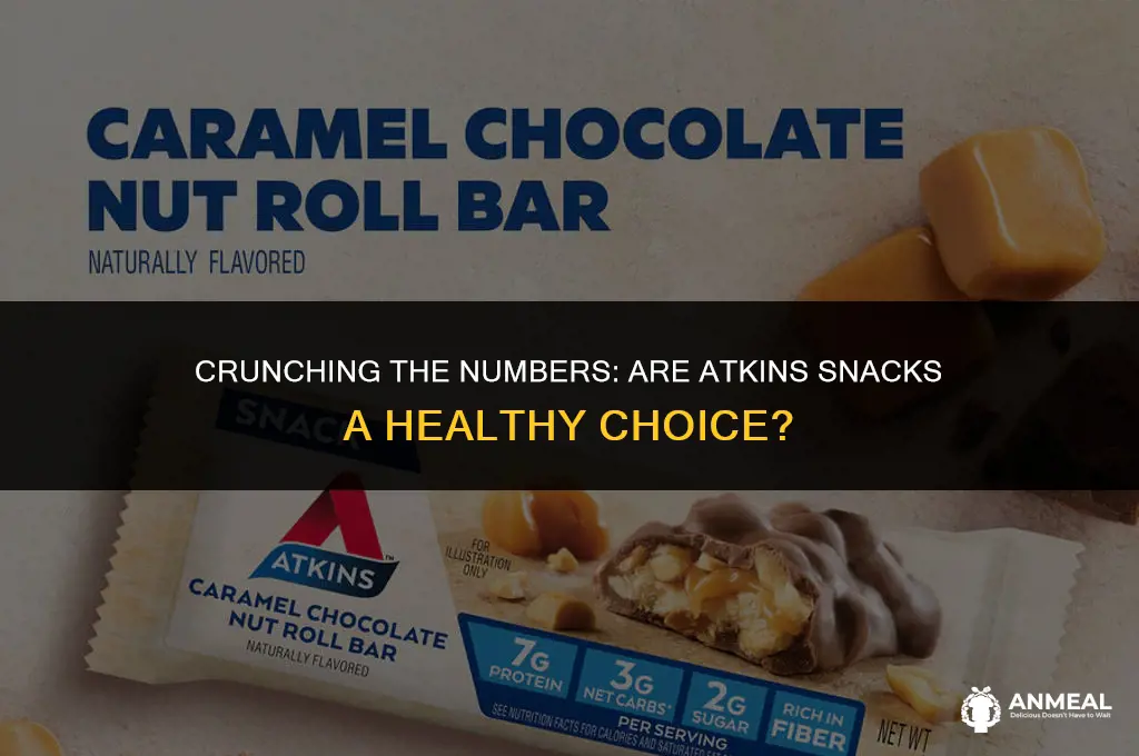 are atkins snacks good for you
