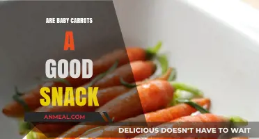 Crunchy and Nutritious: Baby Carrots as a Healthy Snack Option