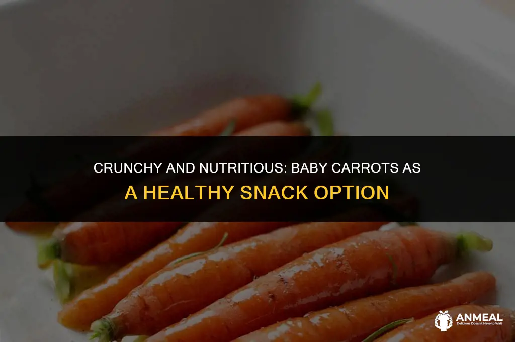 are baby carrots a good snack