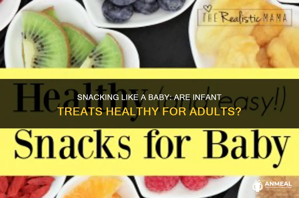 are baby snacks good for adults