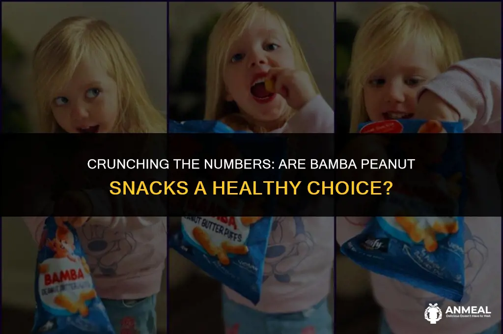 are bamba peanut snacks healthy