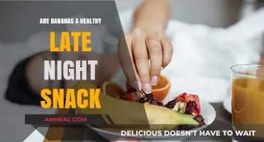 Are Bananas a Nutritious Late-Night Snack Option?