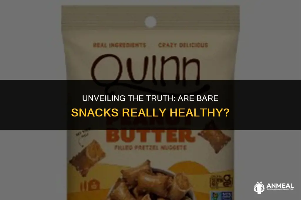 are bare snacks healthy