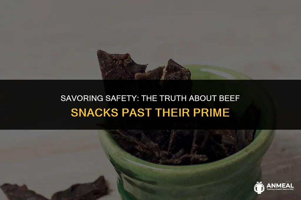 are beef snacks good after expiration date