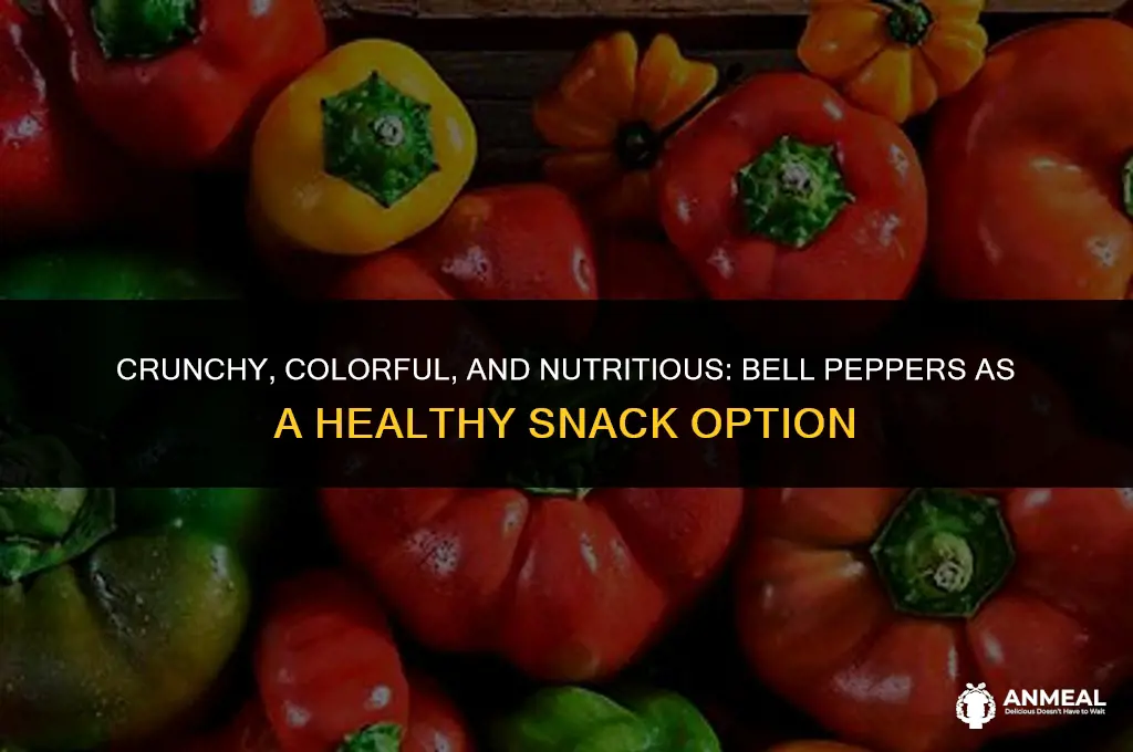 are bell peppers a healthy snack