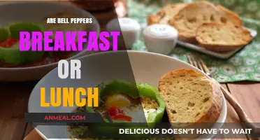 Bell Peppers: Breakfast or Lunch?