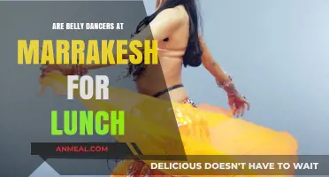 Savoring Marrakech: A Lunchtime Encounter with Belly Dancers