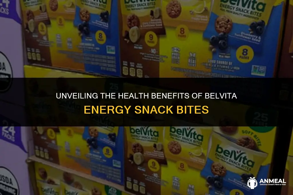are belvita energy snack bites healthy