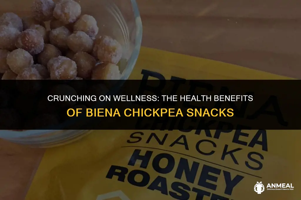 are biena chickpea snacks healthy
