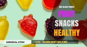 Unveiling the Health Benefits of Black Forest Fruit Snacks