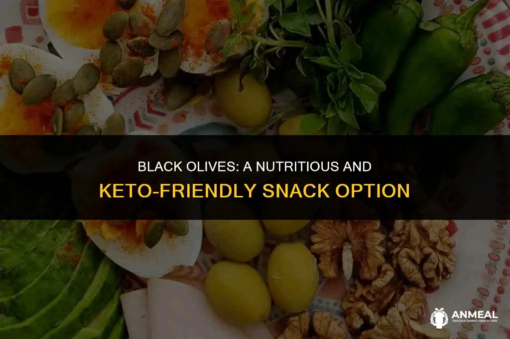 are black olives a good keto snack