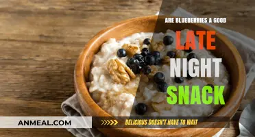 Blueberries: A Nutritious and Delicious Late-Night Snack Option