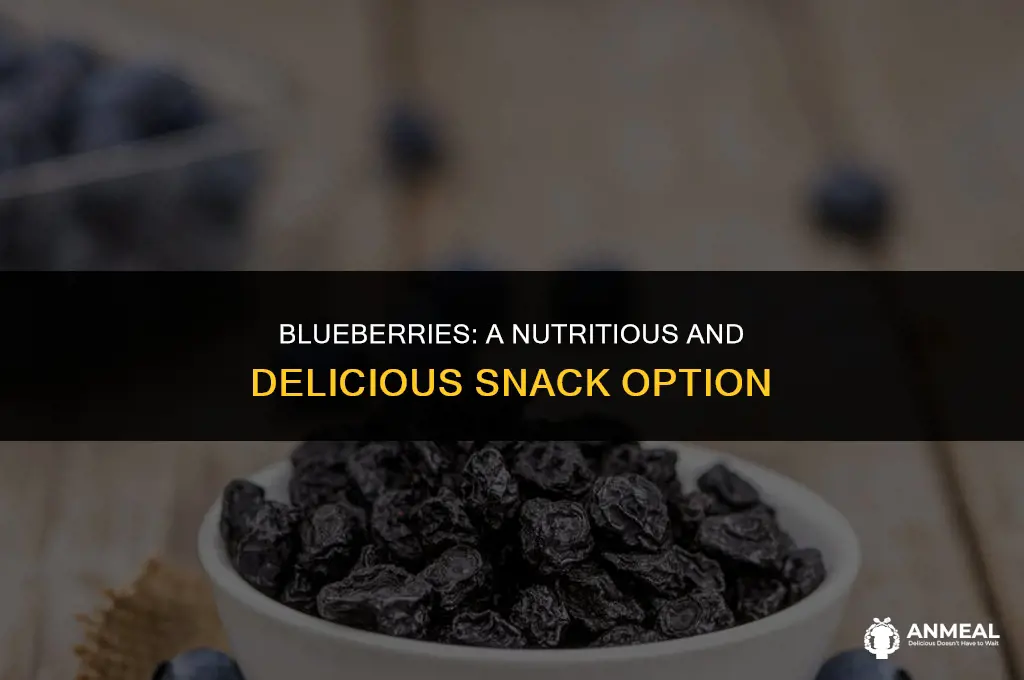 are blueberries a good snack