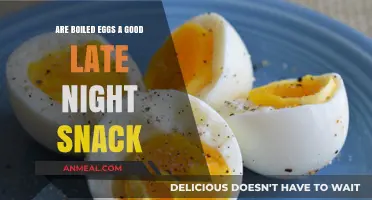 Boiled Eggs: A Nutritious Late-Night Snack Option