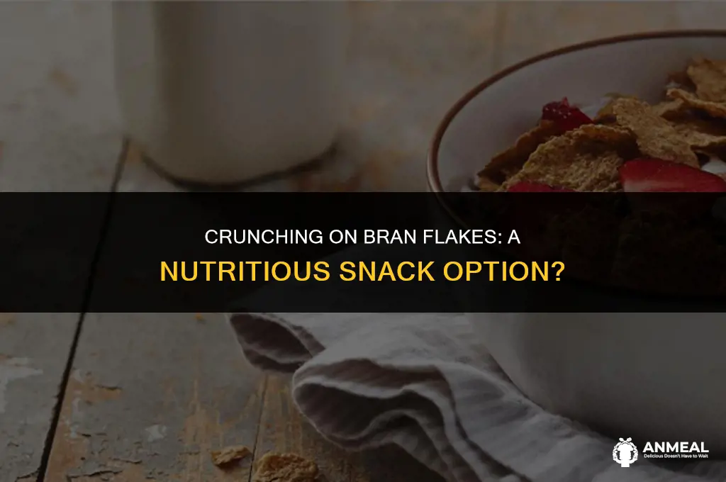 are bran flakes a healthy snack