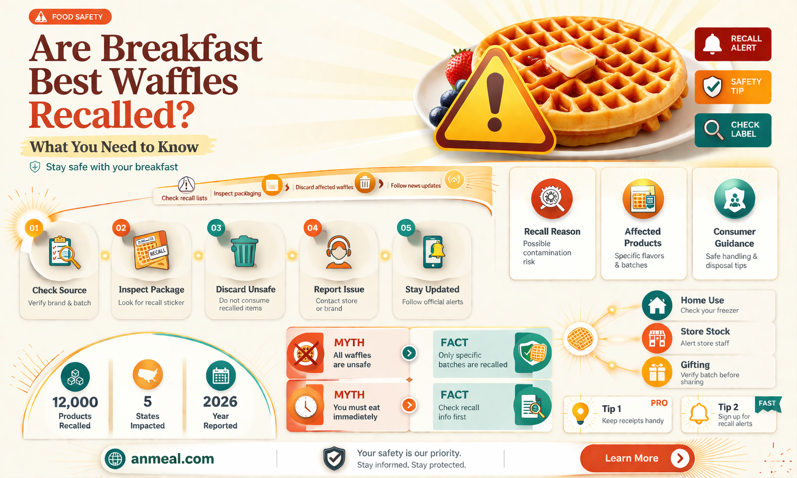 are breakfast best waffles recalled
