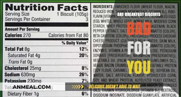Breakfast Biscuits: Healthy or Unhealthy?