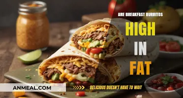 Breakfast Burritos: High-Fat Morning Meals?