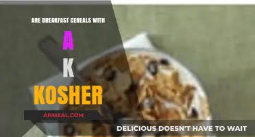 Kosher Breakfast Cereals: What's the K Deal?
