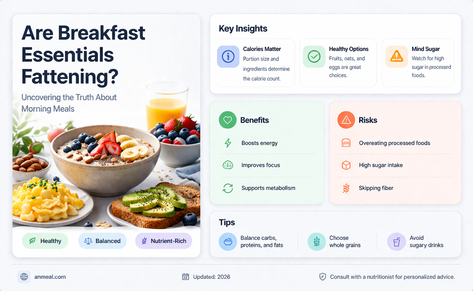 are breakfast essentials fattening