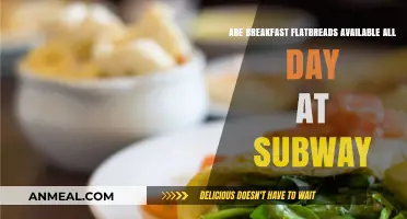 Flatbread Breakfasts: All-Day Availability at Subway?