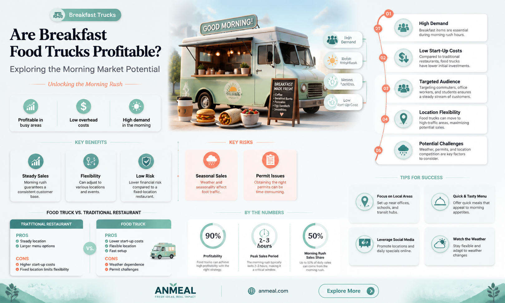 are breakfast food trucks profitable