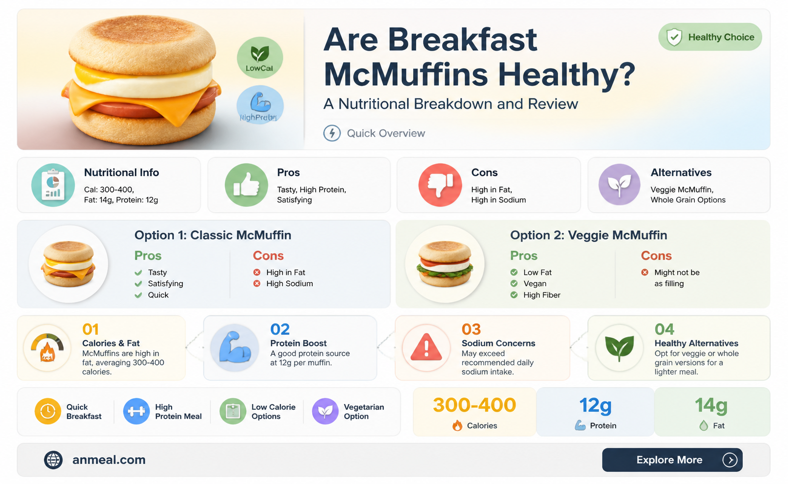 are breakfast mcmuffins