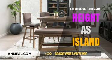 Breakfast Table or Kitchen Island: What's the Right Height?