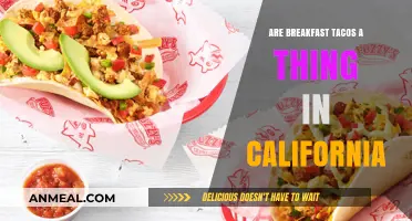 Breakfast Tacos: California's Morning Staple?