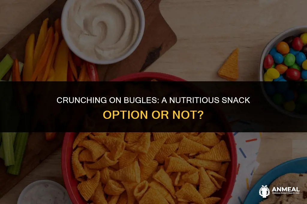 are bugles a healthy snack