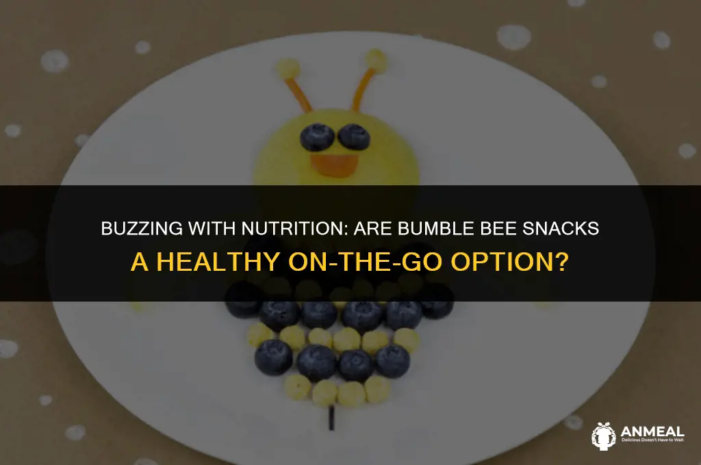 are bumble bee snack on the run healthy