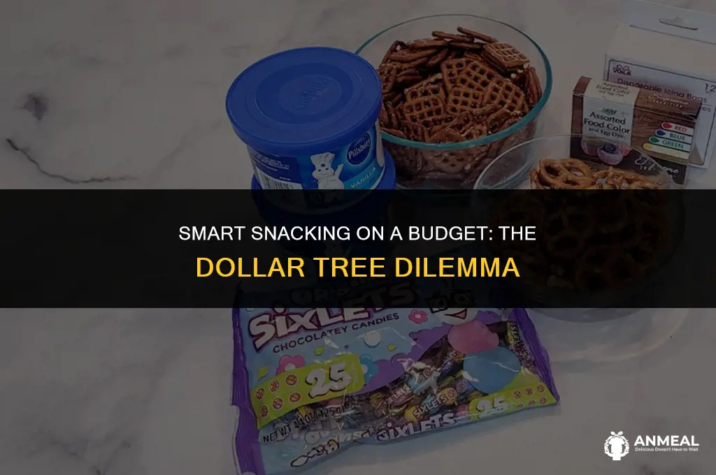 are buying snacks from dollar tree good