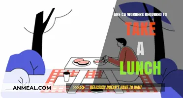 California Labor Laws: Mandated Lunch Breaks for Workers